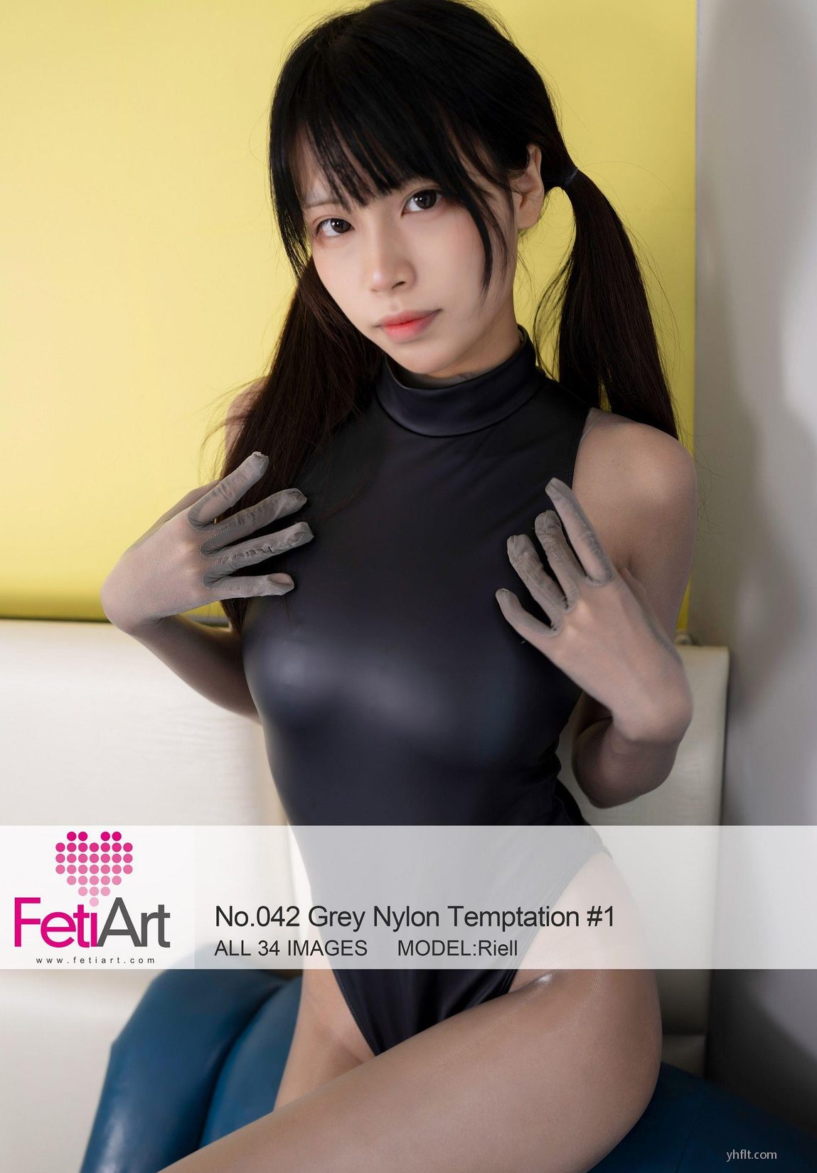 Grey #1 NO.00042 Temptation MODEL-Riell [FetiArtＯ] Nylon 6ҳ